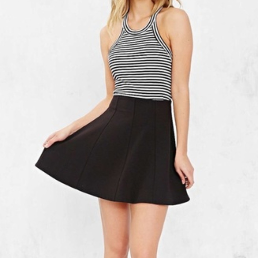 Kimchi Blue Flirt With Me Seamed Skirt